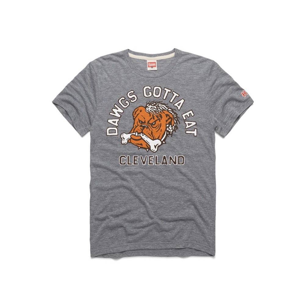 Homage Gray Crewneck Tee Unisex Cleveland